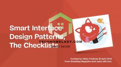 Smart Interface Design Patterns Checklists PDF — Smashing Magazine