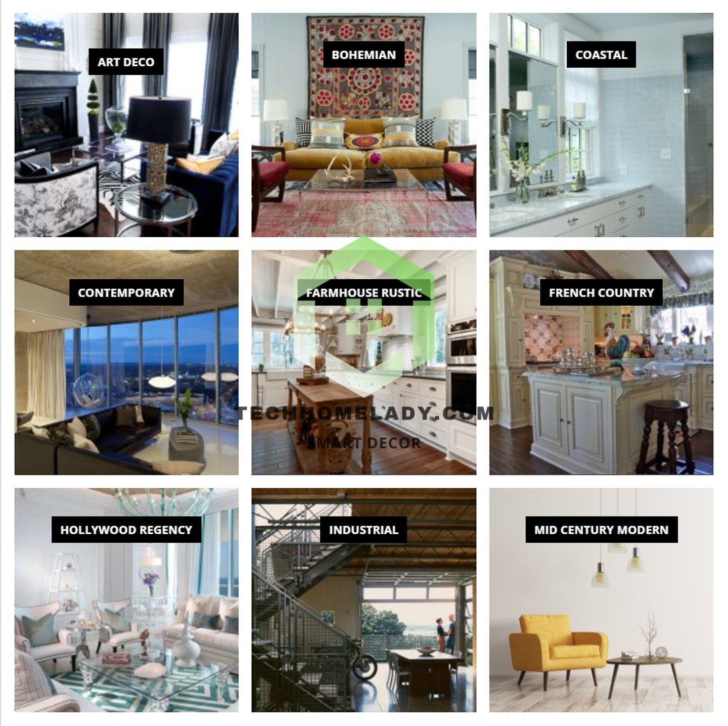 What Are All The Different Decor Styles